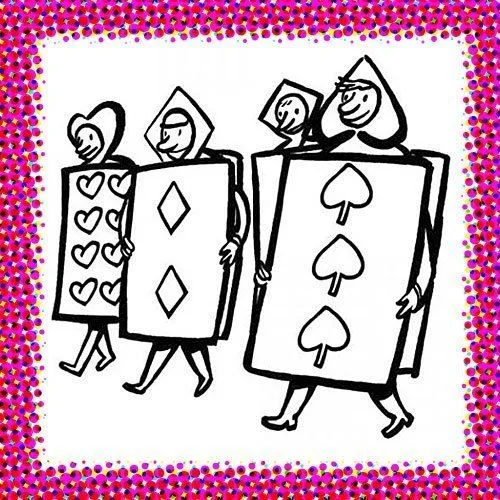 Disfraz de naipe para colorear en Carnaval - Dibujos de disfraces ... Disfraz de naipe para colorear en Carnaval - Dibujos de disfraces ...