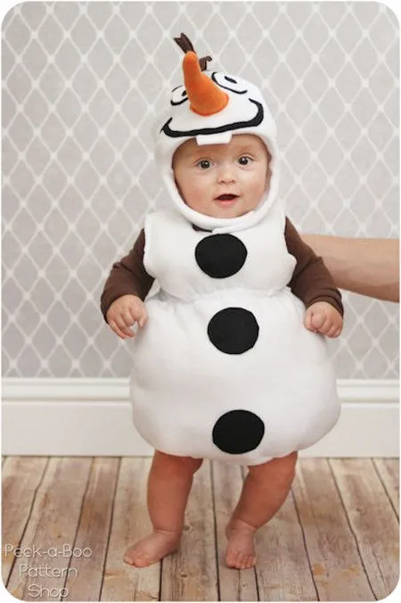 Disfraz de Olaf: convierte a tu peque en el más simpático muñeco ... Disfraz de Olaf: convierte a tu peque en el más simpático muñeco ...