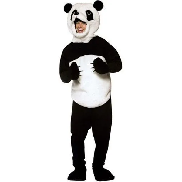 Disfraz de oso panda casero - Imagui