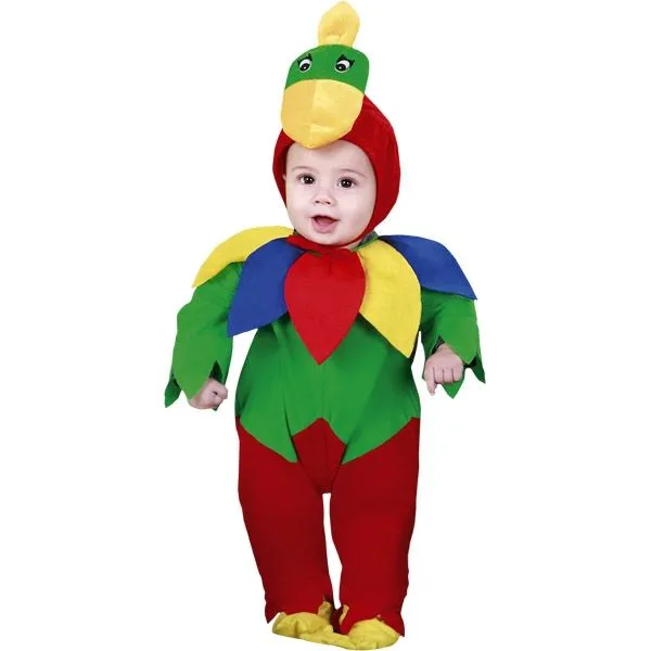 Disfraz Pajarito de Colores (talla 6-12 Meses) - TodoPapás Disfraz Pajarito de Colores (talla 6-12 Meses) - TodoPapás