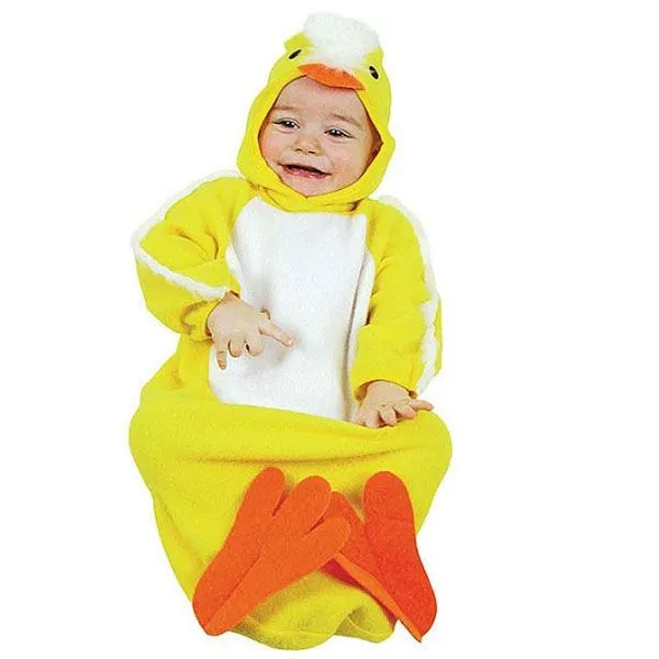 Disfraz de Patito (talla 12-24 Meses) - TodoPapás Disfraz de Patito (talla 12-24 Meses) - TodoPapás