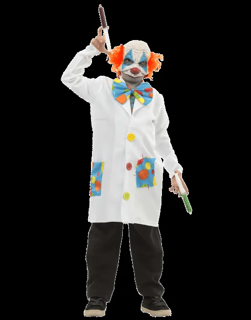 Disfraz de payaso doctor para niño