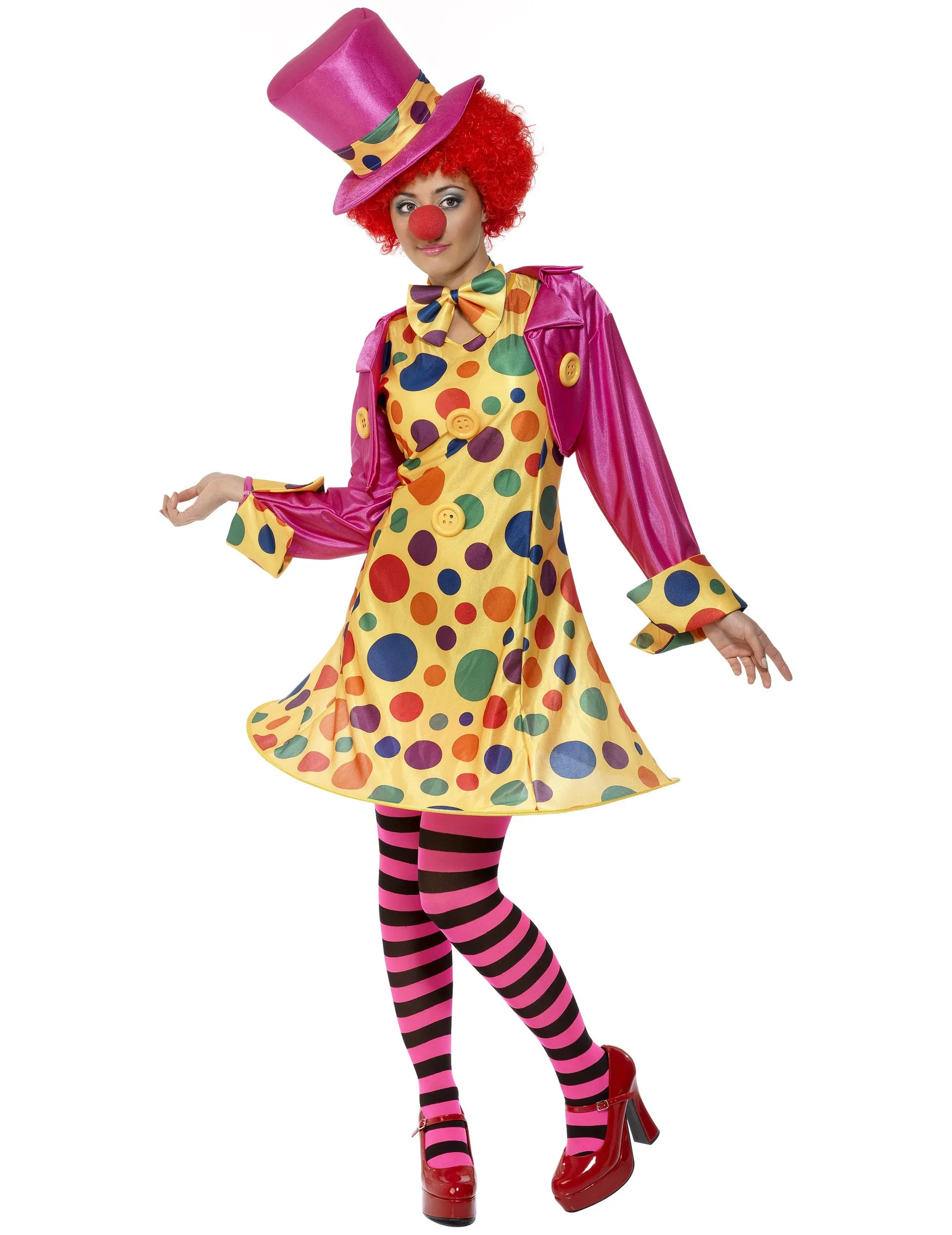 Disfraz de payaso para mujer