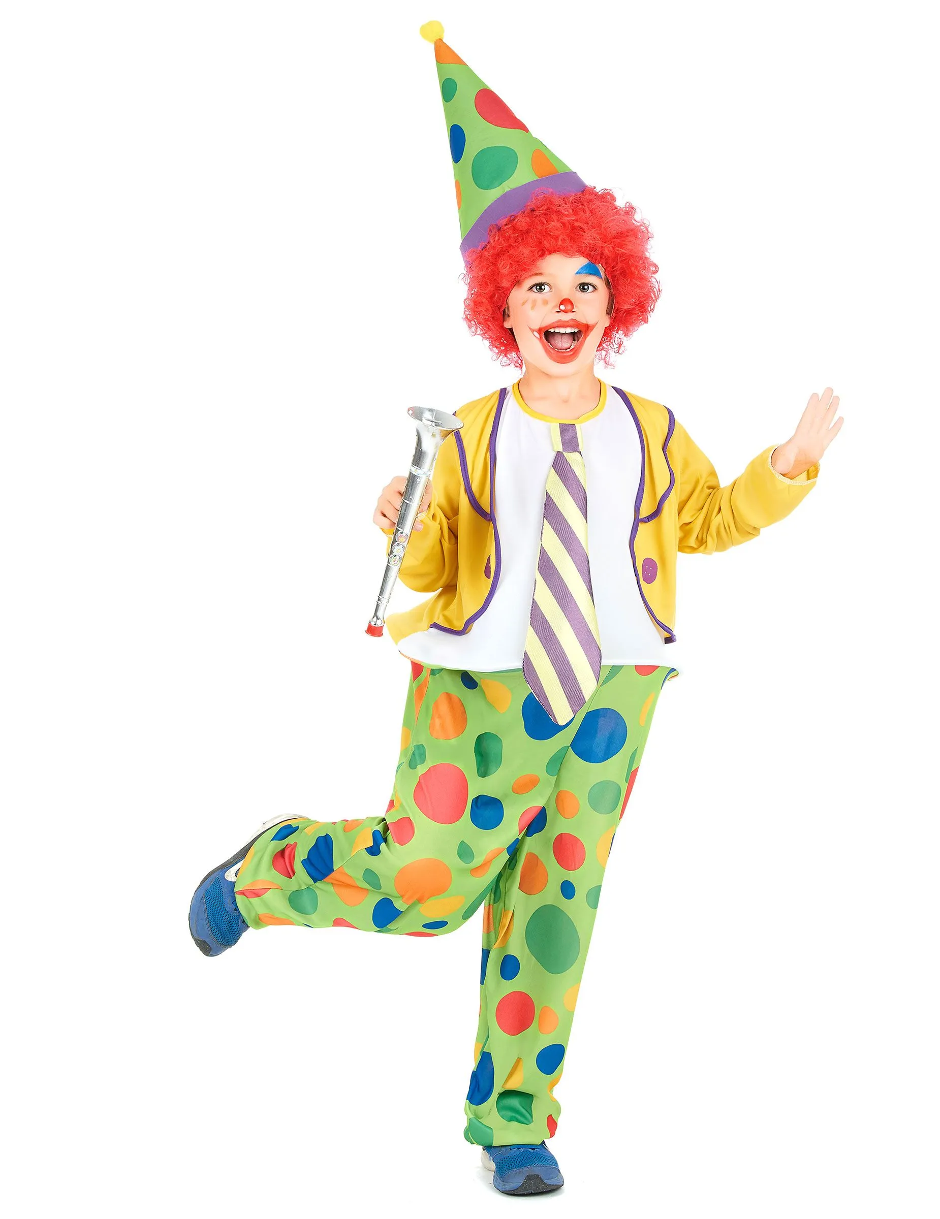 Disfraz de payaso para niño
