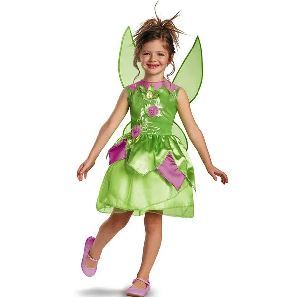 Disfraz de pequeña Campanilla classic para niña: comprar online en ... Disfraz de pequeña Campanilla classic para niña: comprar online en ...