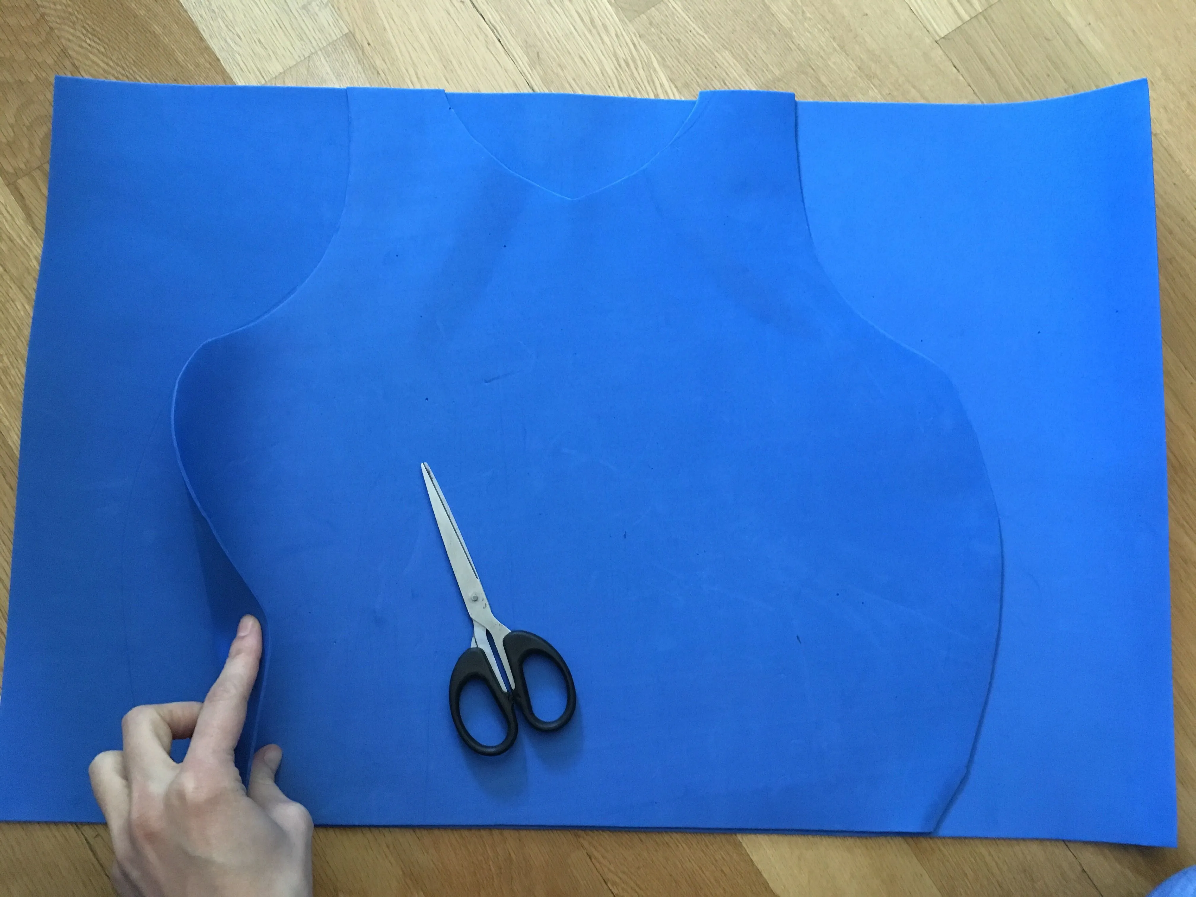 Como hacer un disfraz de pez Dory casero – Esta es mi casa Como hacer un disfraz de pez Dory casero – Esta es mi casa