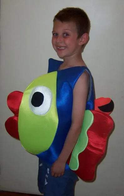 Disfraz de pez niño - Imagui