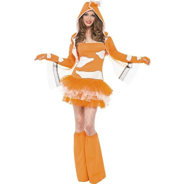 Disfraz de pez payaso Fever para mujer: comprar online en Funidelia.