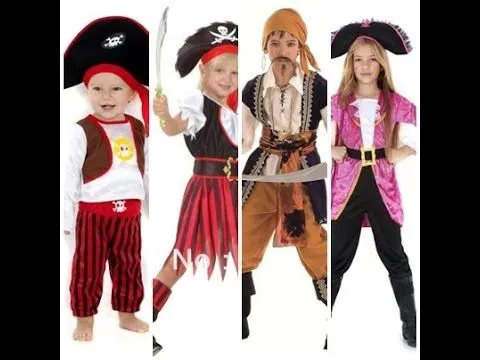 DISFRAZ DE PIRATA NIÑOS☆Trajes de Carnaval originales y baratos ...