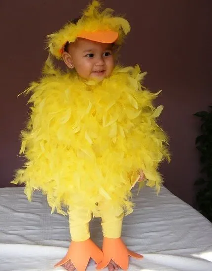 Disfraz casero de pollito - Imagui