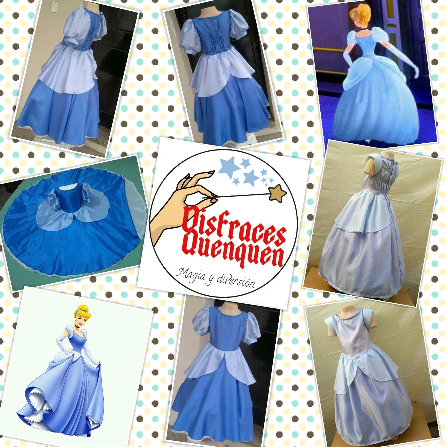 Disfraz de Princesa Cenicienta | Como hacer disfraces para niños Disfraz de Princesa Cenicienta | Como hacer disfraces para niños