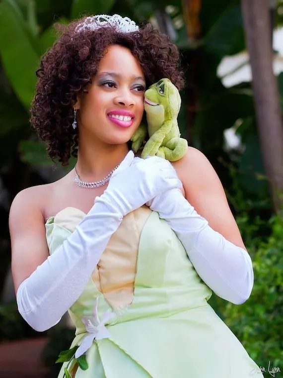 Disfraz de princesa Tiana-Disney la princesa y por LolitaRoyalty Disfraz de princesa Tiana-Disney la princesa y por LolitaRoyalty