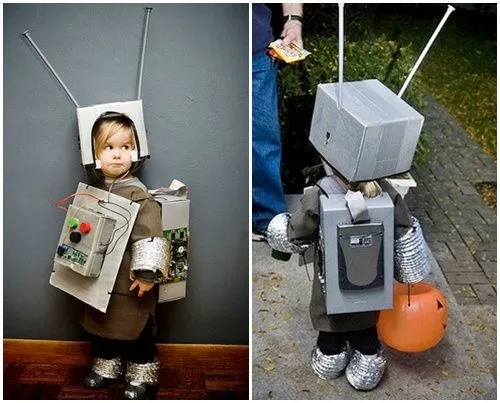 Disfraz robot casero | For kids | Pinterest | Robots, Home Made ...