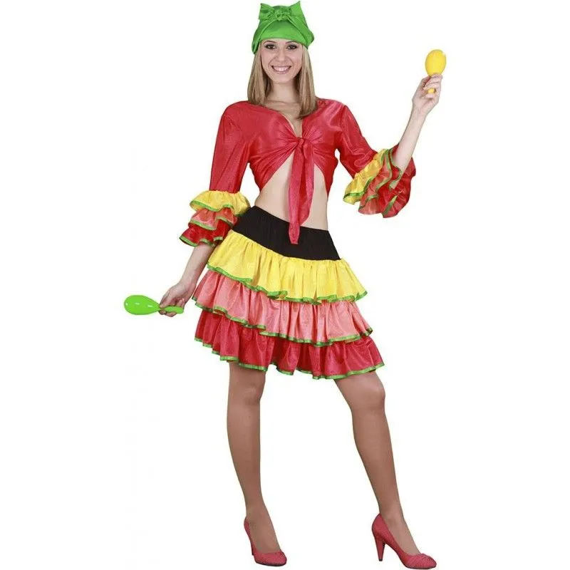 Disfraz de Rumbera para niñas. Envío garantizado 48h