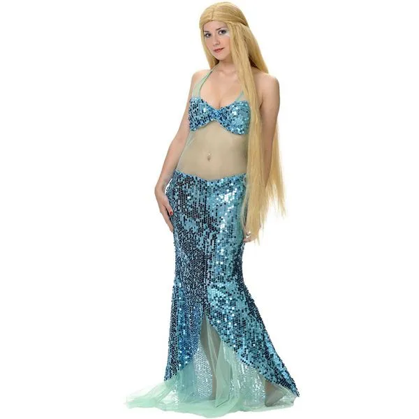 Como hacer un disfraz de sirena - Imagui