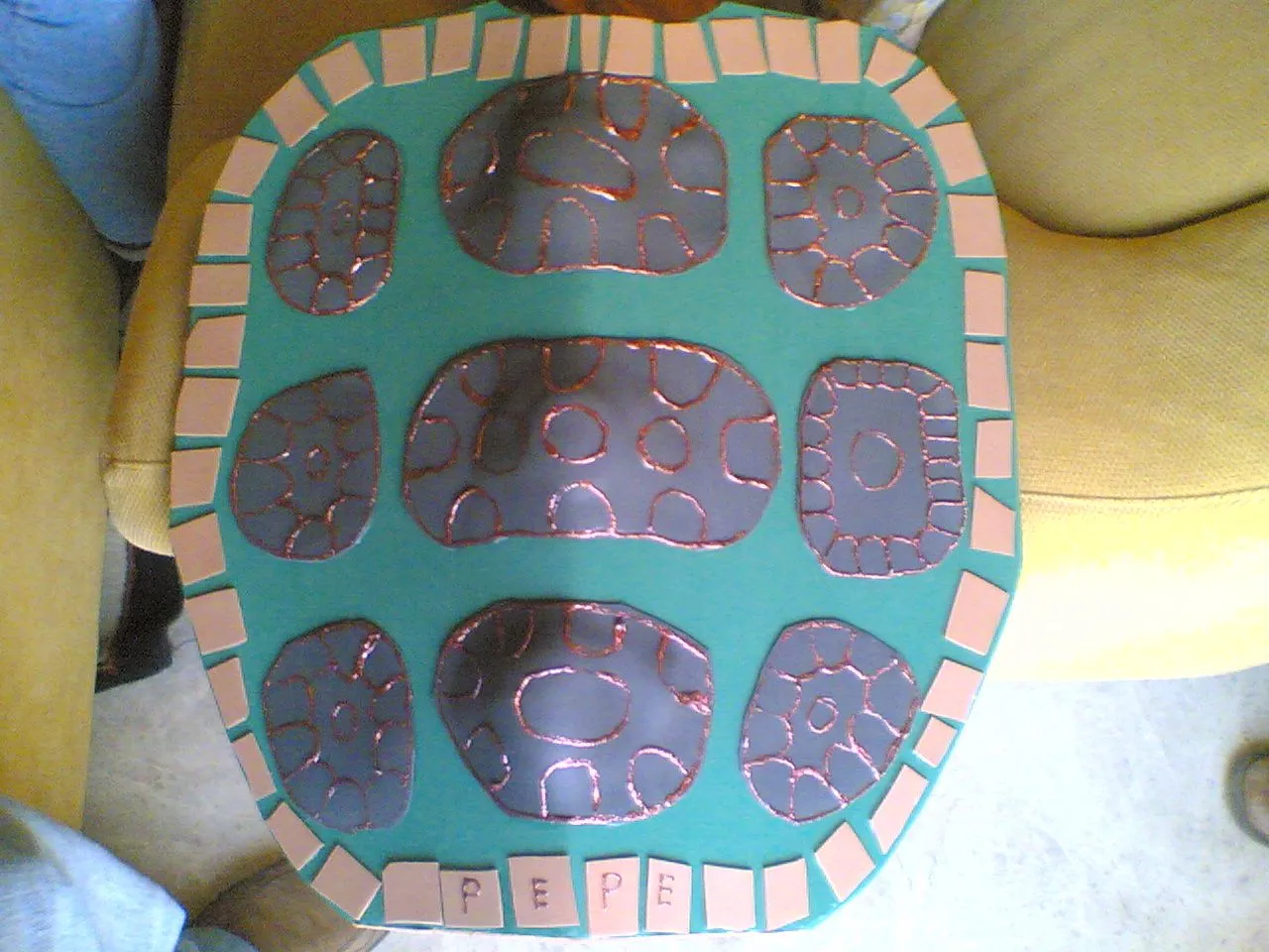 Disfraz de tortuga. - Enteratec