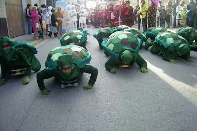 Disfraz de tortuga en foami - Imagui