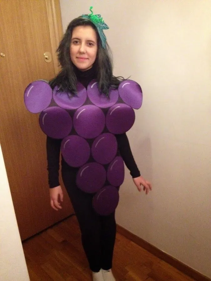 DISFRAZ DE UVAS para correr 'la San Silvestre' | Manualidades DISFRAZ DE UVAS para correr 'la San Silvestre' | Manualidades
