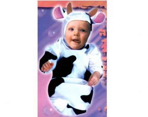 Disfraz de vaca o vaquita para bebé 11.95 €.
