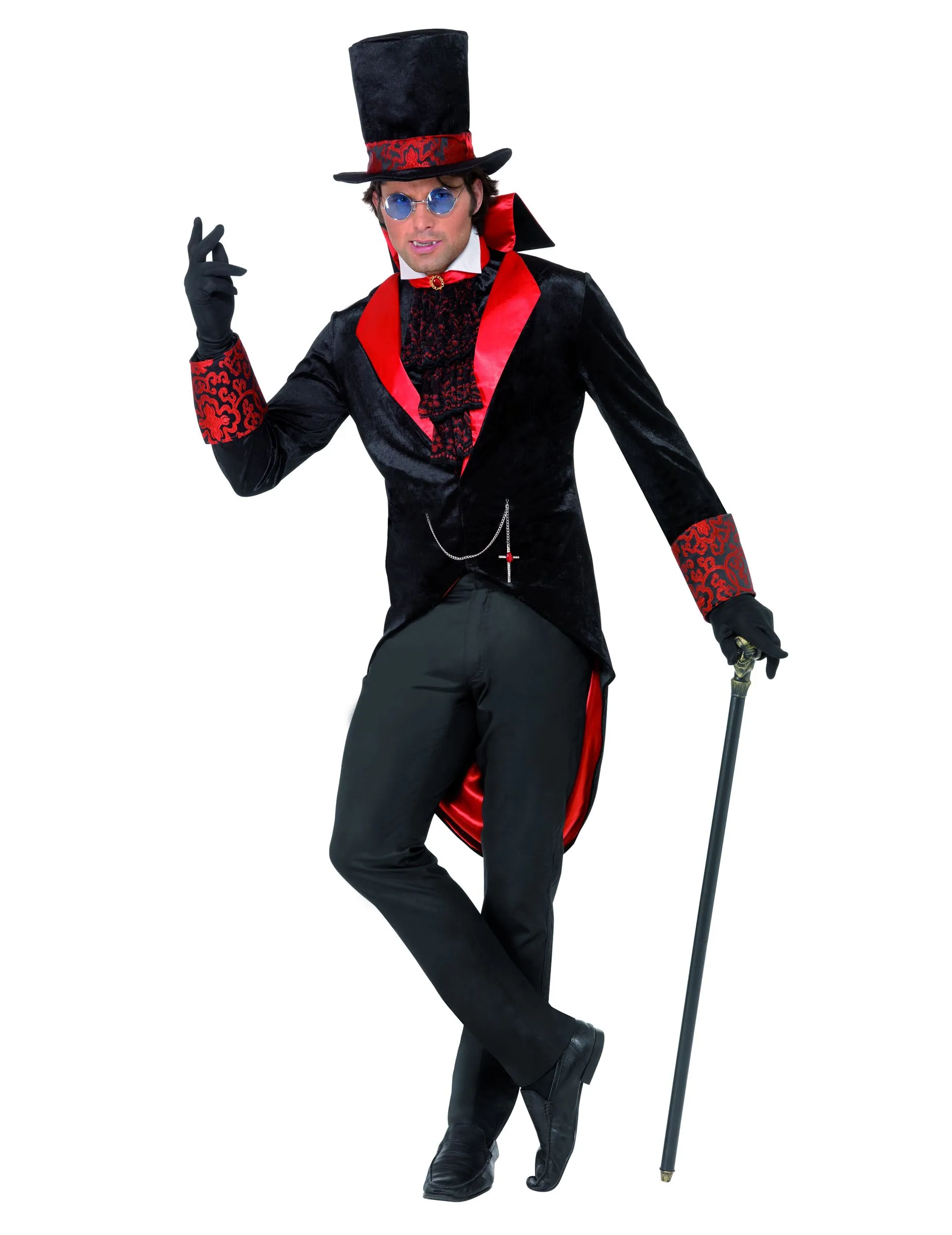 Disfraz de vampiro para hombre, ideal para Halloween Disfraz de vampiro para hombre, ideal para Halloween