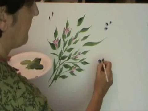 Disfruta pintando flores 7 - YouTube