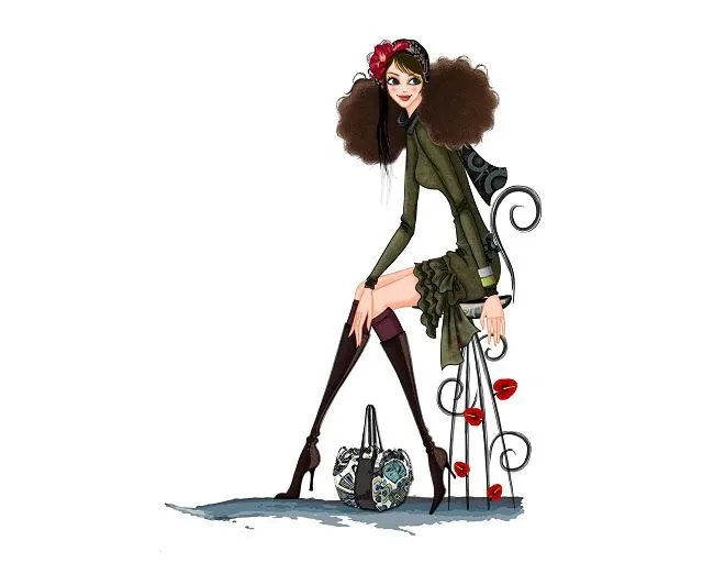 CARICATURAS DE CHICAS DE MODA - Imagui