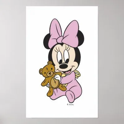 Disney Baby Minnie Mouse With Teddy Bear print | Compare price and ... Disney Baby Minnie Mouse With Teddy Bear print | Compare price and ...