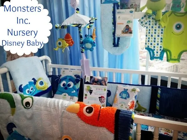 Disney Baby Monsters Inc. Nursery Bedding and Theme