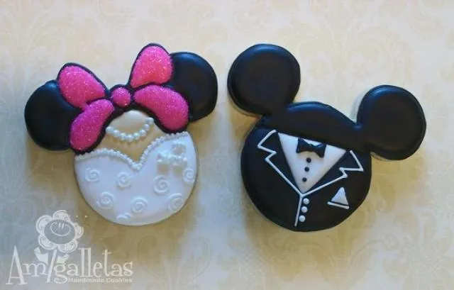 Disney Boda - Galletas De La Boda De Mickey Mouse #2062793 - Weddbook