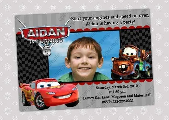 Disney Cars Lightning McQueen y Mater foto por CreativePartyPixels Disney Cars Lightning McQueen y Mater foto por CreativePartyPixels