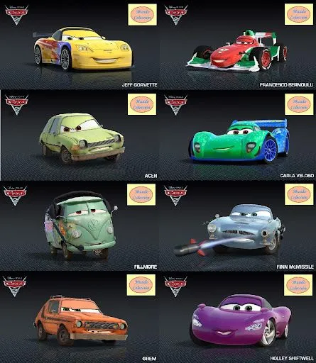 Disney Cars 2 Metalicos Los Personajes De La Pelicula $ 59.9 ... Disney Cars 2 Metalicos Los Personajes De La Pelicula $ 59.9 ...