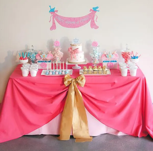 Disney Cinderella Girl Princess Party Ideas Decorations Supplies