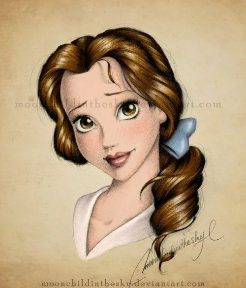 Más que Disney - [Fan-art] La bella y la bestia - El pincel de ...