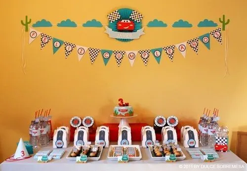 Fiesta de cumpleaños Cars con impecable puesta en escena | Fiestas ... Fiesta de cumpleaños Cars con impecable puesta en escena | Fiestas ...
