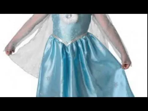Disney Frozen - Disfraz de Elsa para niña (Rubies 889544L) [VIDEOS ...