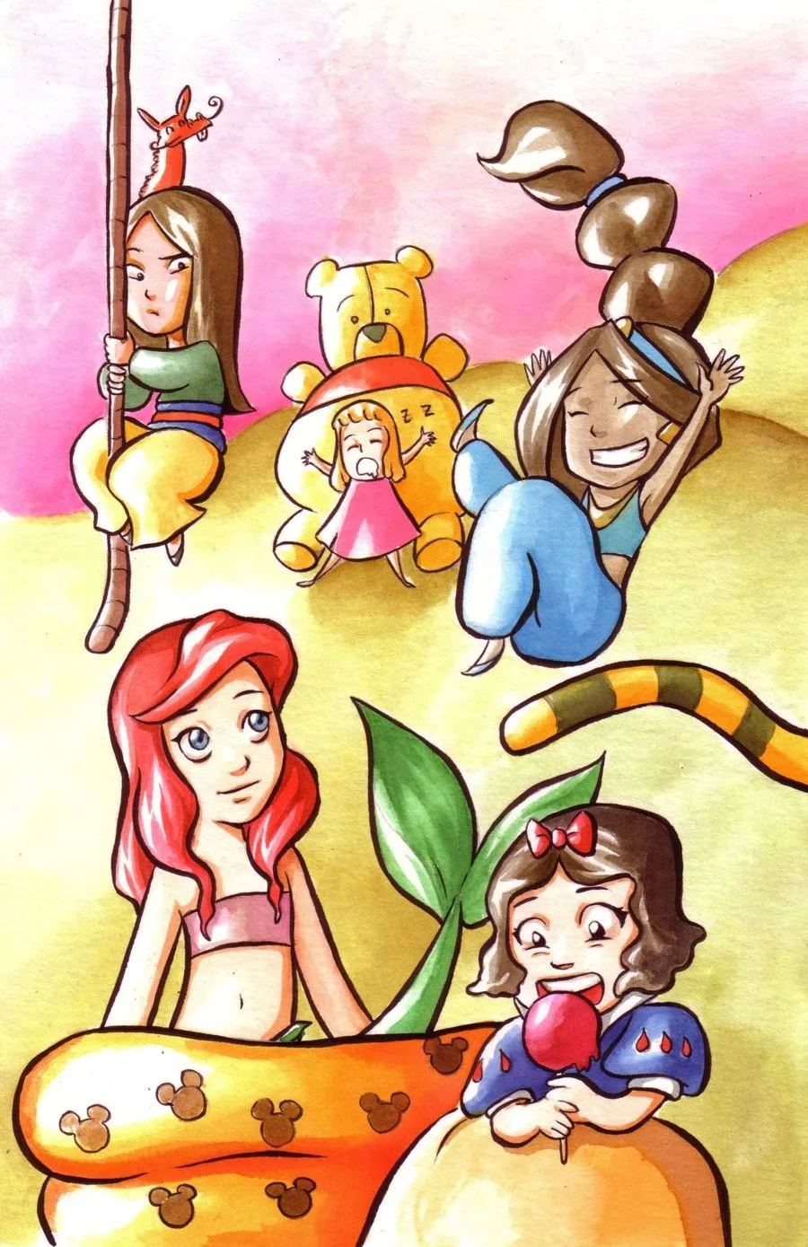 Disney Mini Princesse X 9412 Arielle 1134 Pictures