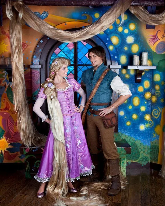Disney Noticias Mexico: Rapunzel y Flynn llegaron ya a los parques ...