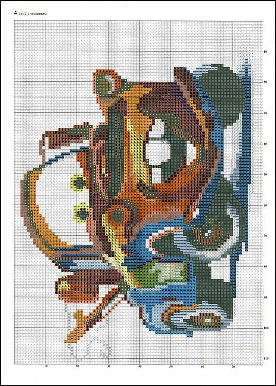 disney patrones punto cruz (4) | Aprender manualidades es ...