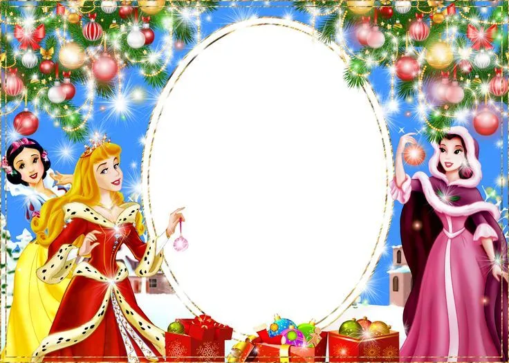 Disney Princess Picture Frame | Disney Princess Circle ... | Princess