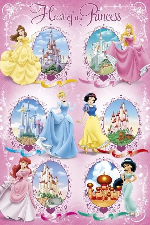 DISNEY PRINCESS - castillos pósters / láminas - Compra en Europosters DISNEY PRINCESS - castillos pósters / láminas - Compra en Europosters