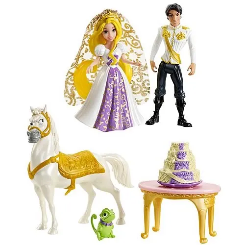Disney Princess: Minimuñecos de Rapunzel y Flynn