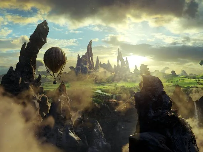 Disney reinventa el paisaje de Oz. Un mundo de fantasía | Efimeralias Disney reinventa el paisaje de Oz. Un mundo de fantasía | Efimeralias