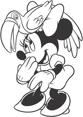 Maestra de Infantil: Mickey y Minnie Mouse. Dibujos para colorear. Maestra de Infantil: Mickey y Minnie Mouse. Dibujos para colorear.
