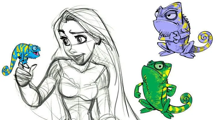 Pascal el camaleon de rapunzel para colorear - Imagui Pascal el camaleon de rapunzel para colorear - Imagui