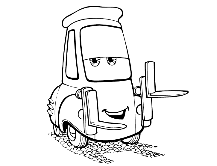 Dibujos de cars para colorear y imprimir - Imagui