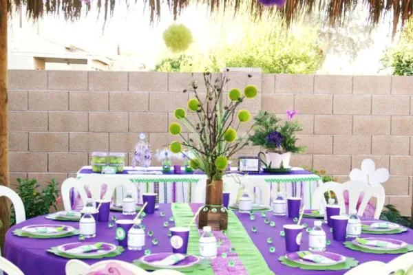 Disney Tinkerbell Fairy Pixie Girl 7th Birthday Party Planning Ideas