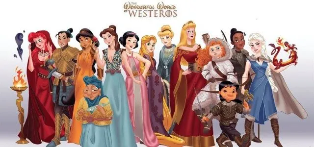 Disney toma Poniente: Sus personajes en versión de 'Juego de ...