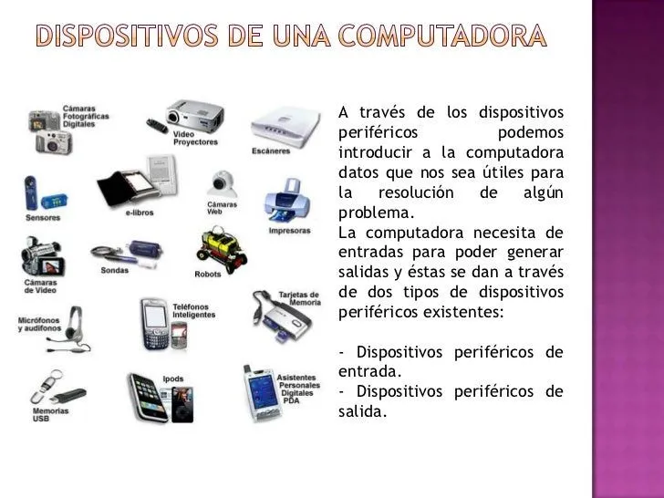 DISPOSITIVOS DE ENTRADA Y SALIDA