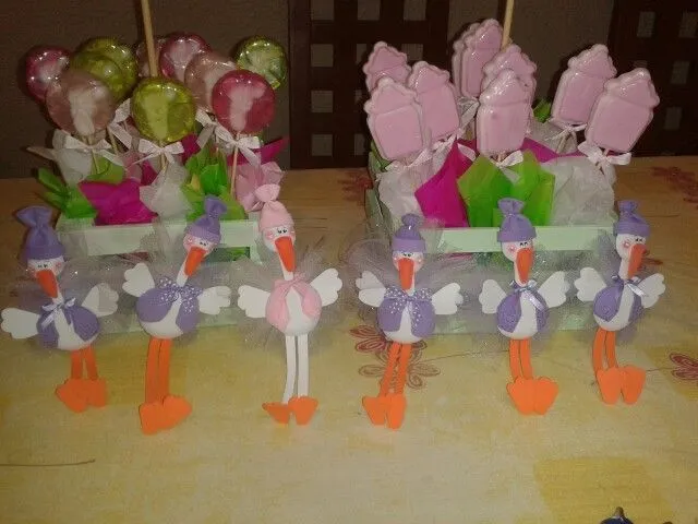 Distintivos para baby shower Cigüeñas | Baby Shower | Pinterest
