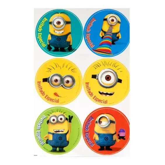 distintivos #minions #mivillanofavorito #fiesta #kitfiesta ...